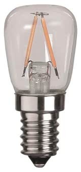 Scharnberger LED-Birnenform Filament 2er